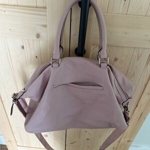 Pink Women's duffel bag